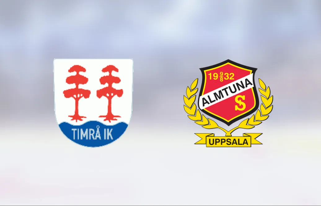 Timrå J20 avgjorde i förlängningen mot Almtuna