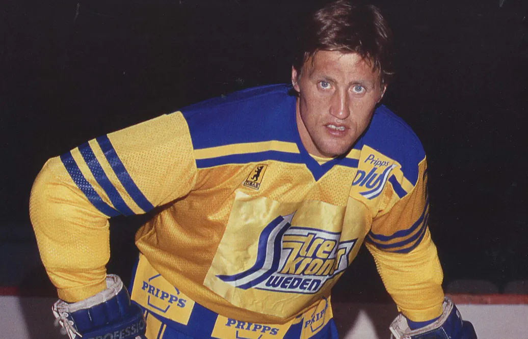 Börje Salming senare i Tre Kronor.