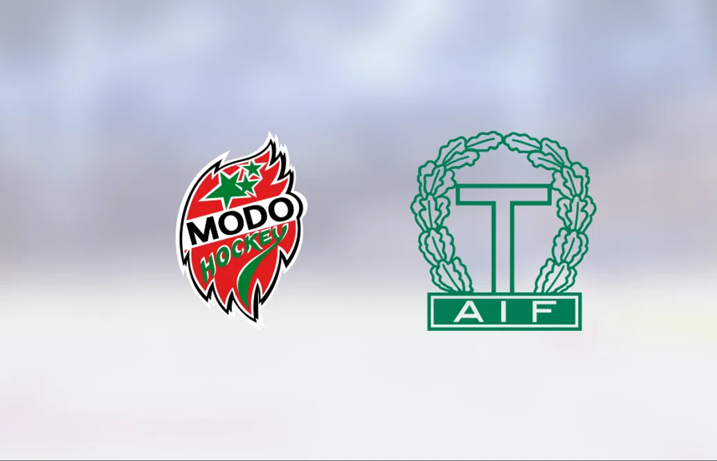 Modo Hockey vann efter avgörande i förlängningen mot Tingsryd