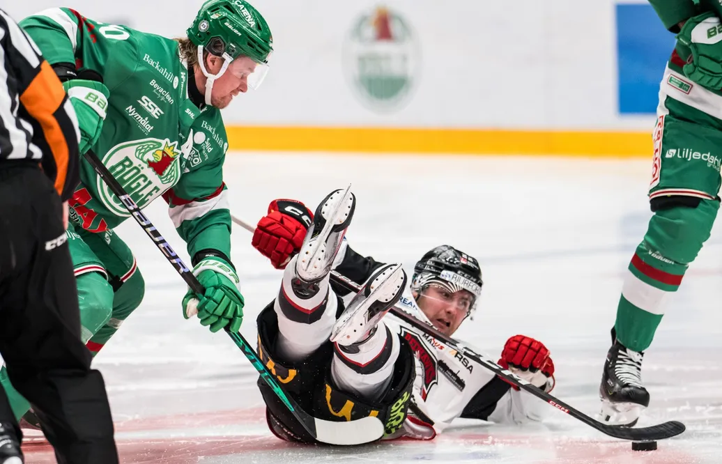 SHL-trippel 24 februari: Rögle triumferar i Skånederbyt