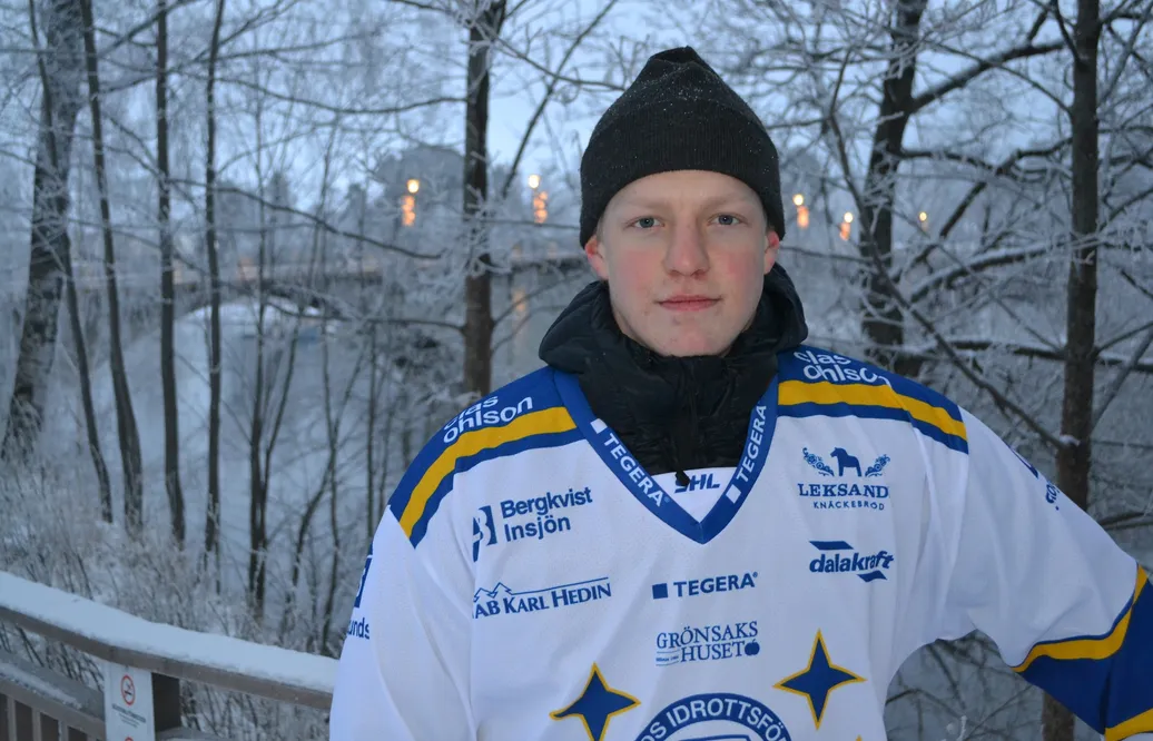 Emil Heineman i Leksandströjan