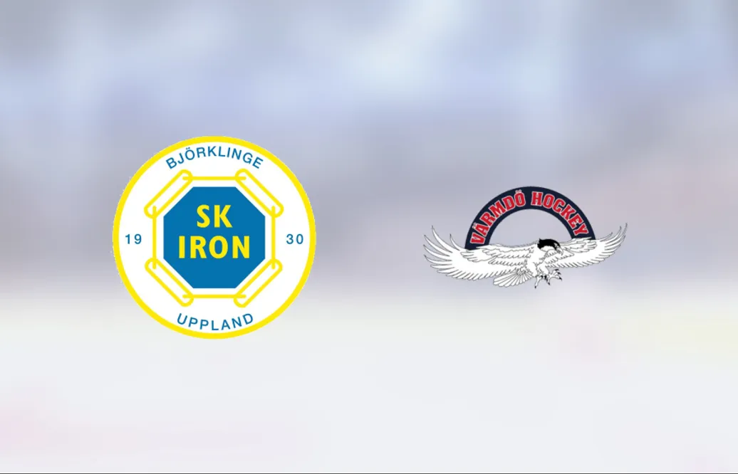 Seger för Iron med 3-1 mot Värmdö