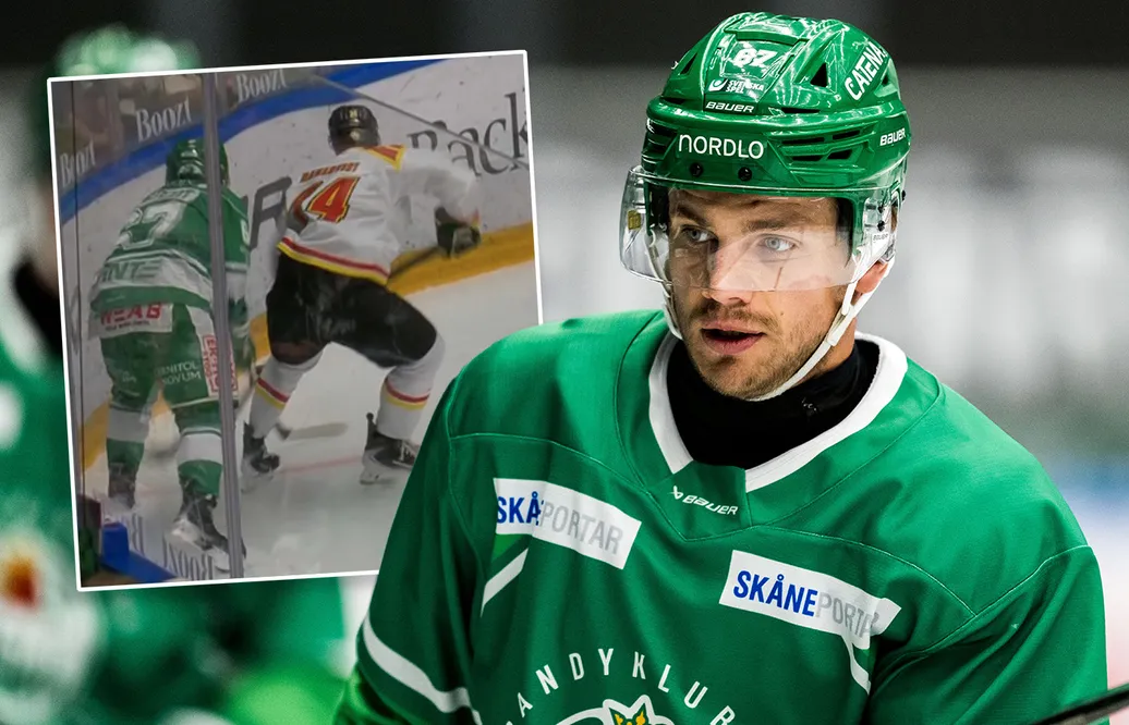 Märkliga bilderna: "Slår av sin egen klubba"