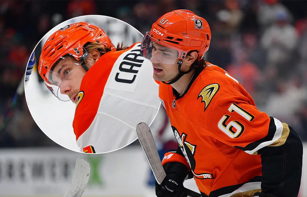 Cutter Gauthier är inte överens med Anaheim Ducks.