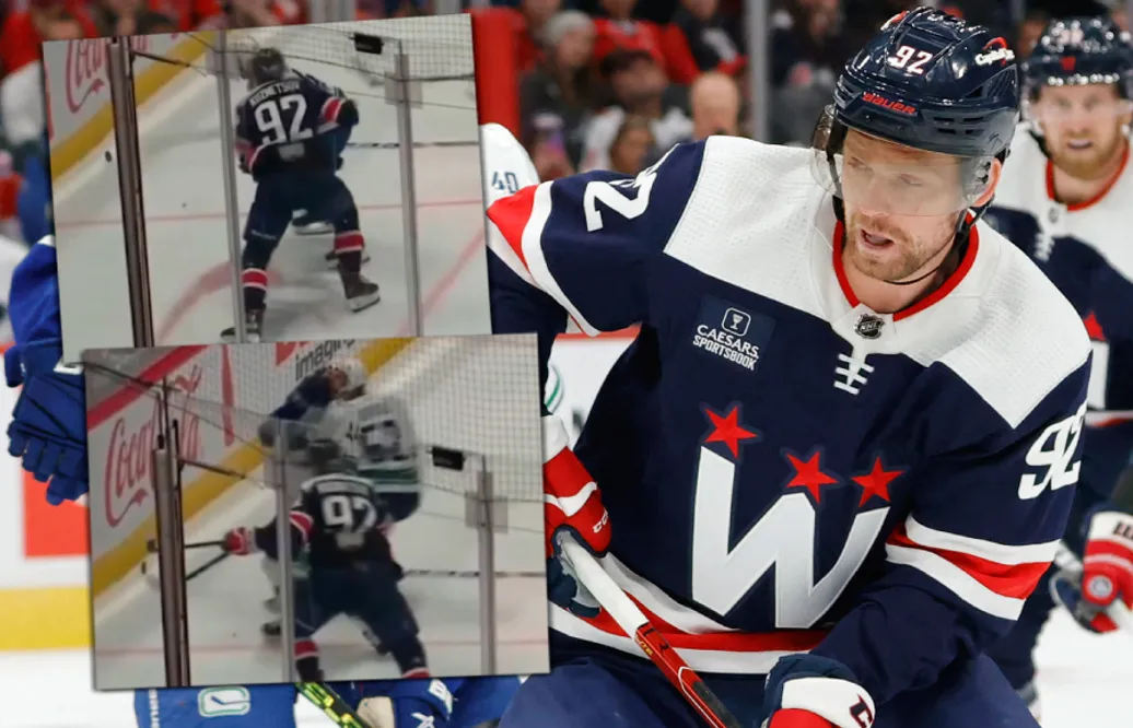 Jevgenij Kuznetsov stängs av en match efter klubbsvinget