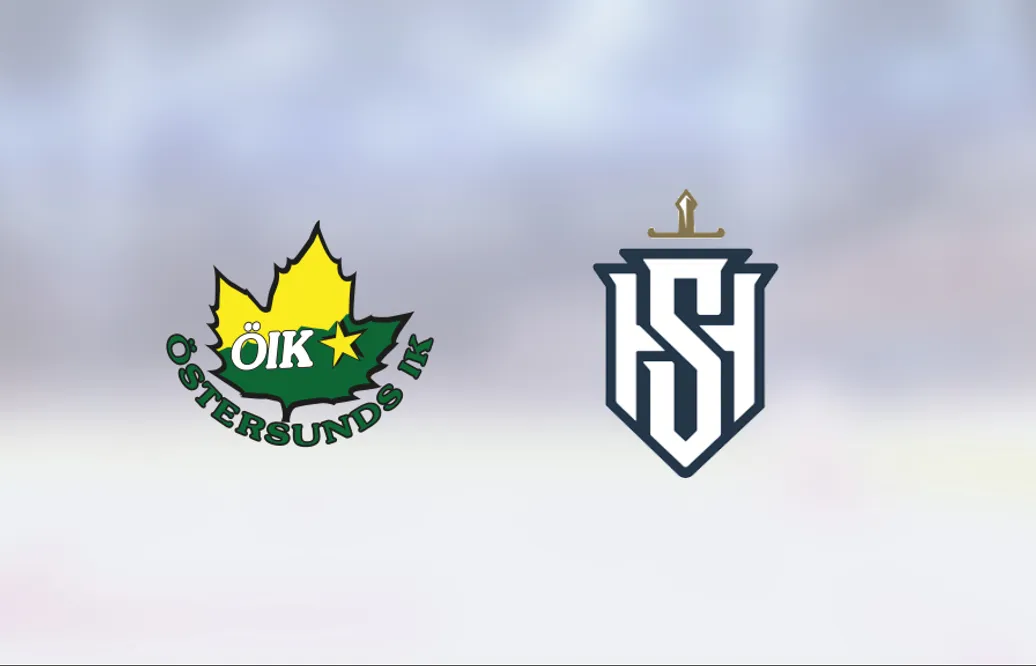 Seger för Östersunds IK hemma mot Sundsvall Hockey J18