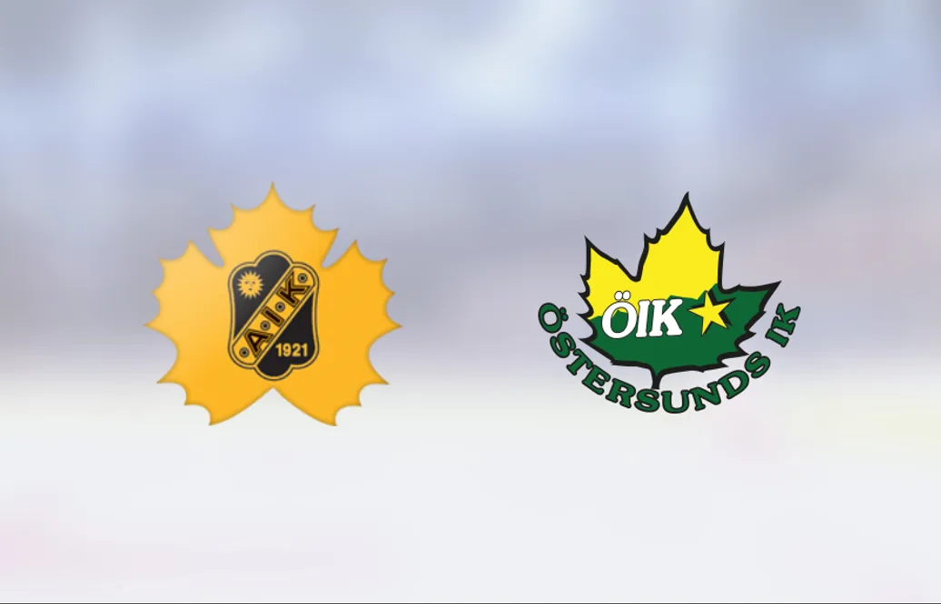 Seger för Skellefteå på hemmaplan mot Östersund