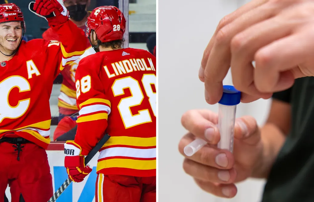 NHL slutar testa spelare utan symtom