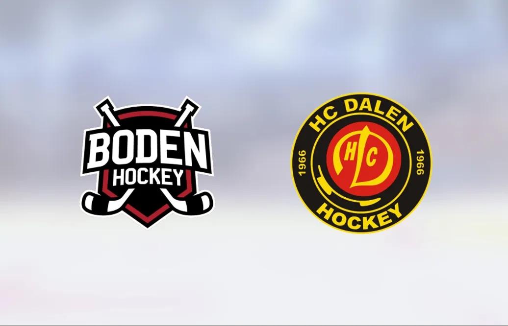 Bodens HF vann efter drama – kvitterade matchserien mot Dalen