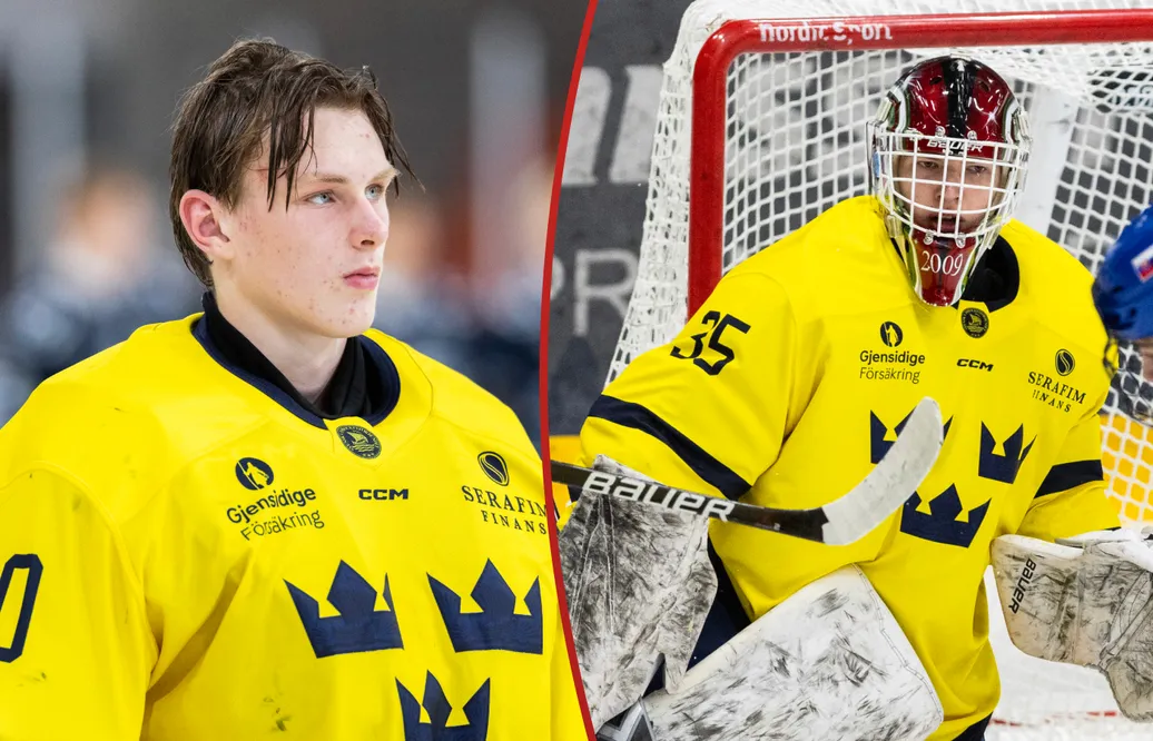 Vilmer Salén Forsberg och Arvid Byström.