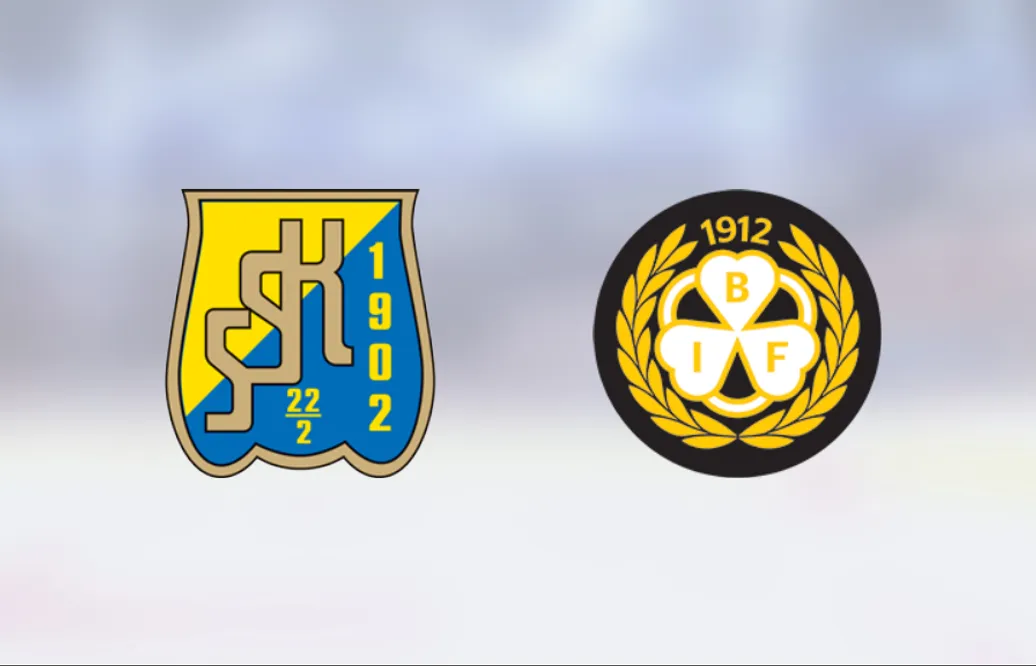 Albert Sjöberg gjorde två mål för SSK J20 i segern mot Brynäs