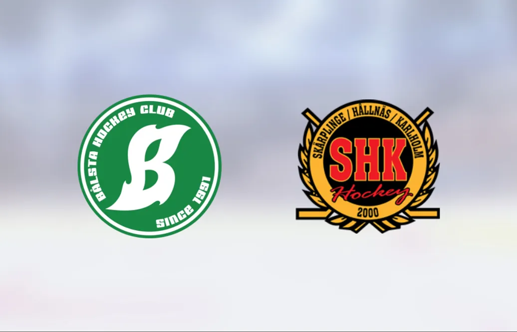 Förlust för SHK Hockey borta mot Bålsta