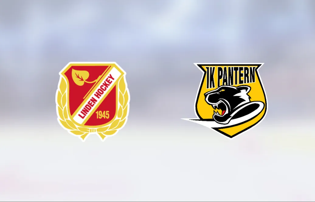 Eskilstuna Linden vinnare mot Pantern i HockeyEttan Kvalserie södra