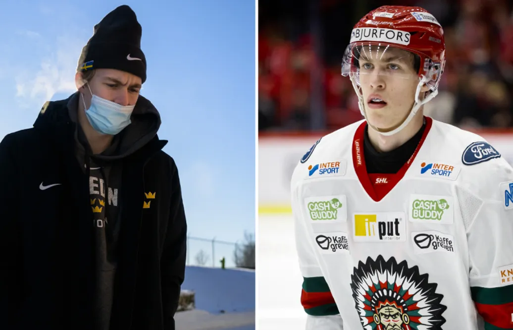Simon Edvinsson har testat positivt för covid-19 efter JVM