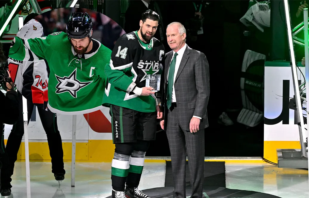Har Jamie Benn gjort sin sista match?
Foto: Bildbyrån.