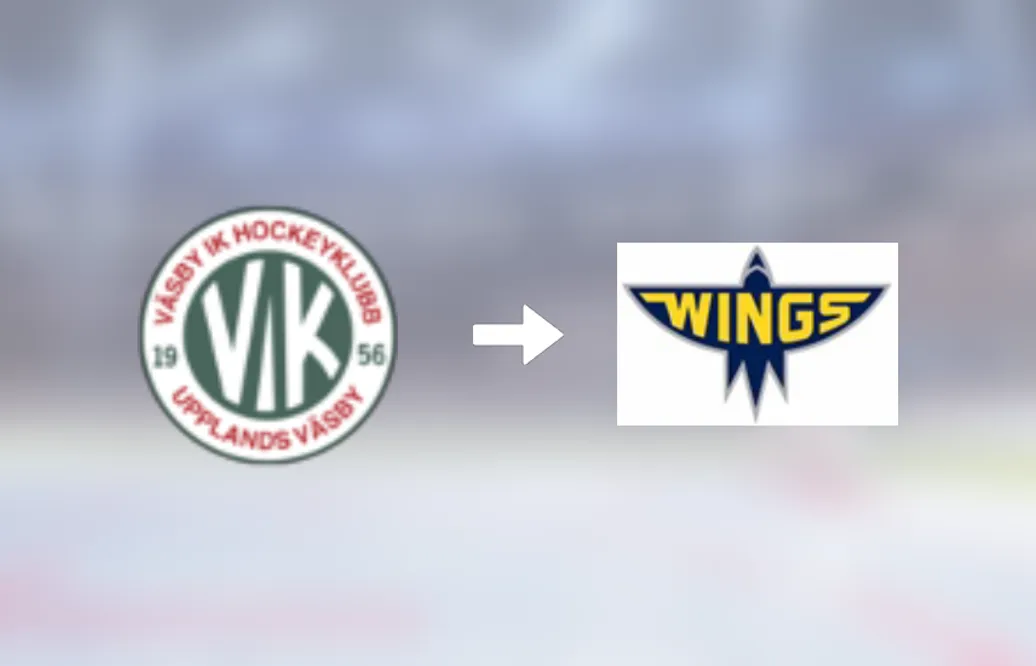 Forwarden Gustav Eurenius är nu klar för spel i Wings HC