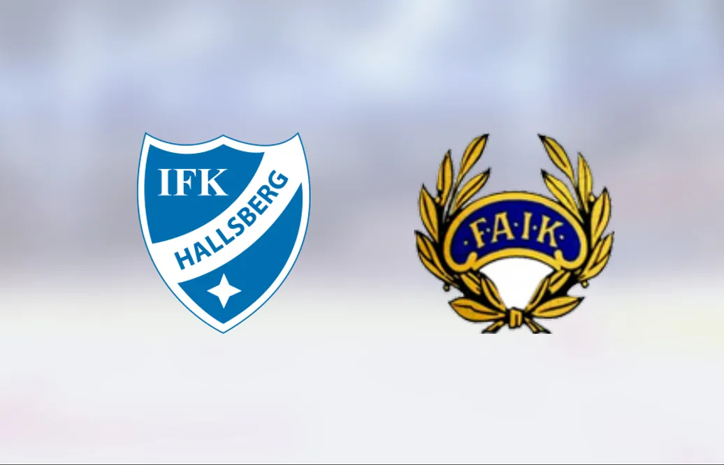 Hallsberg Hockey vann – efter Daniel Lindbergs hattrick