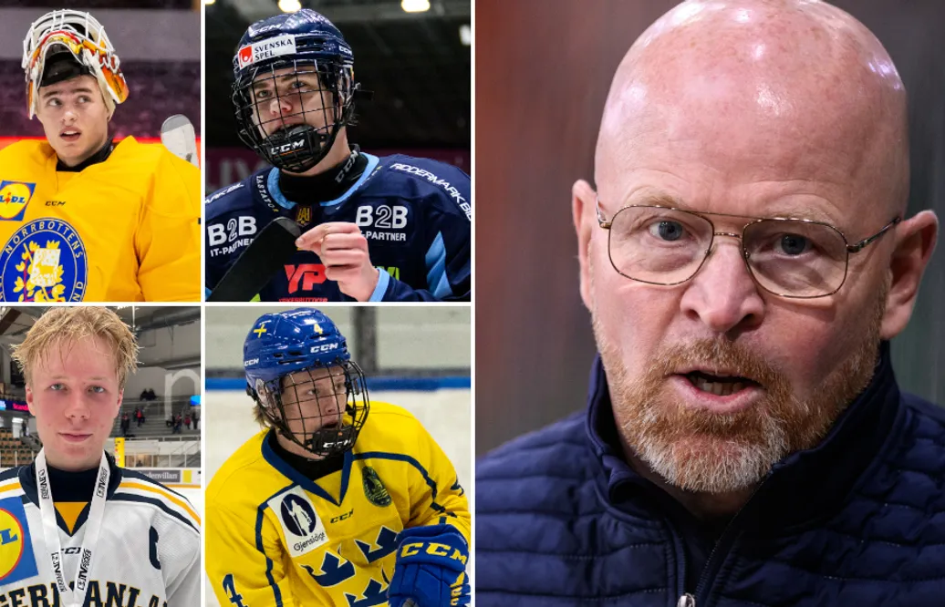 Här är Småkronornas trupp till VM-genrepet – fyra underåriga tar plats