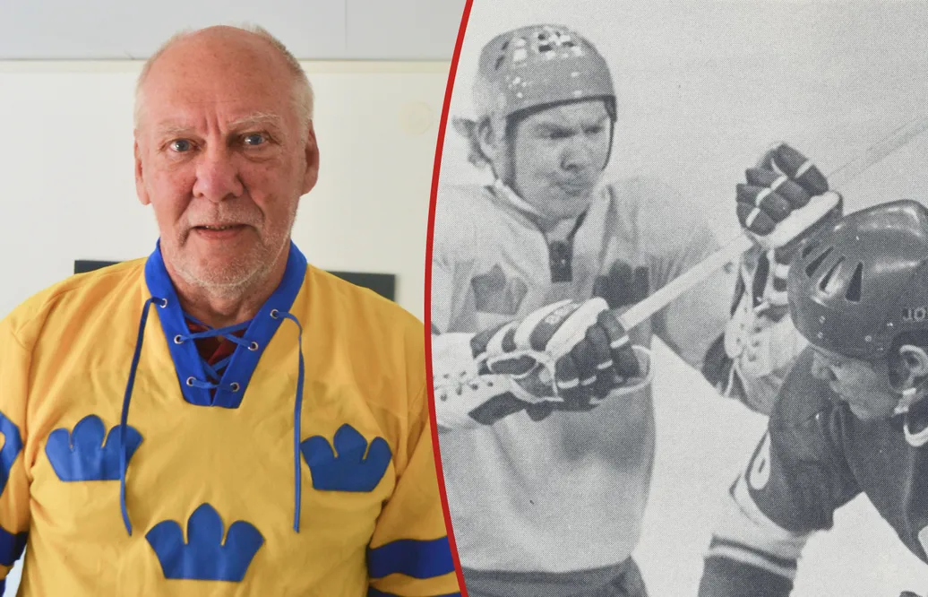 Finn Lundström berättar om sin resa i Old School Hockey.