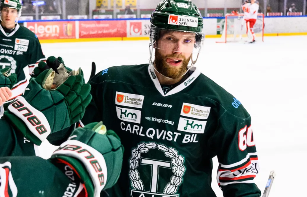 Joachim Nermark stannar i Tingsryds AIF