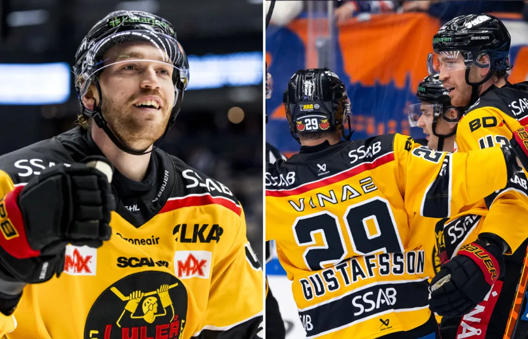 Oscar Eklind hattrickhjälte i Luleås seger mot Växjö