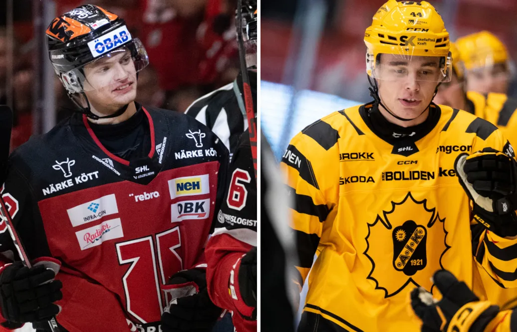 Adam Hofbauer och Elias Salomonsson utgår från Juniorkronornas trupp