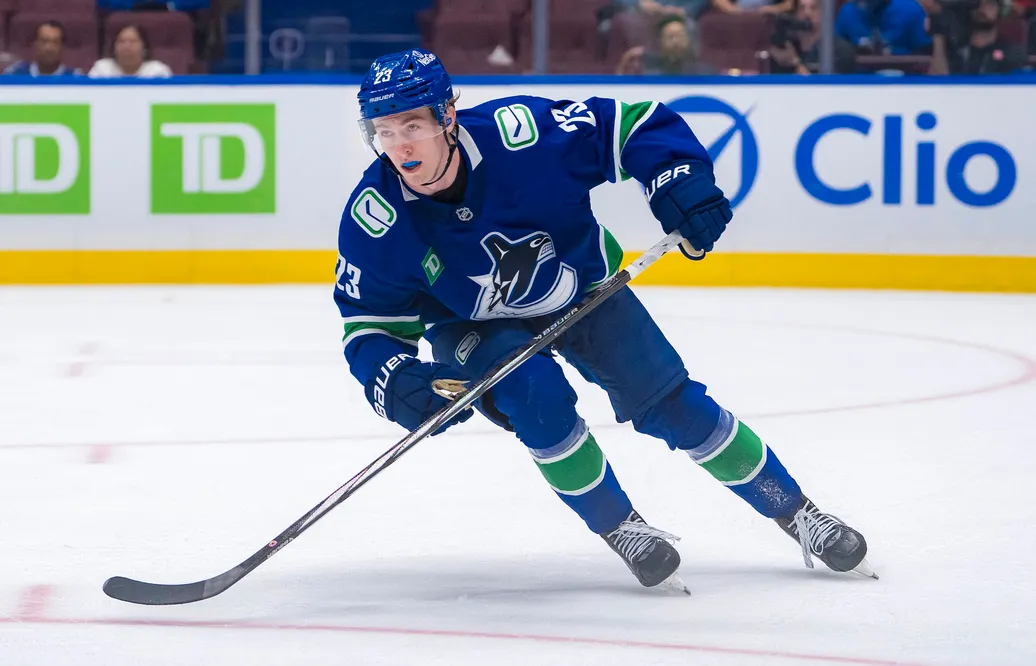 Jonathan Lekkerimäki har fått en bra start på säsongen i Vancouver