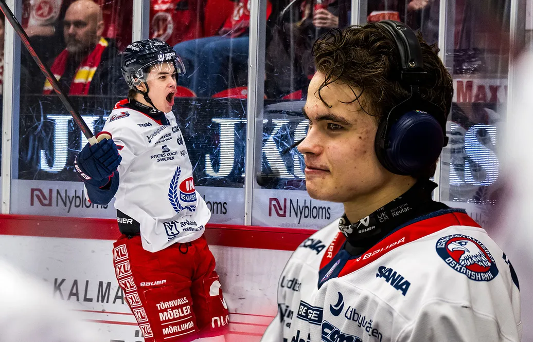 SHL-lånet blev hjälte mot Kalmar: "Får kolla sen"