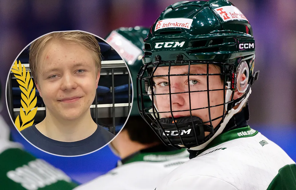 Yngst i hela NHL-draften: "Roligt och välförtjänt"