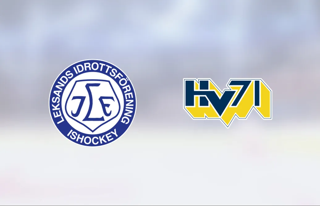 Seger för HV 71 borta mot Leksand