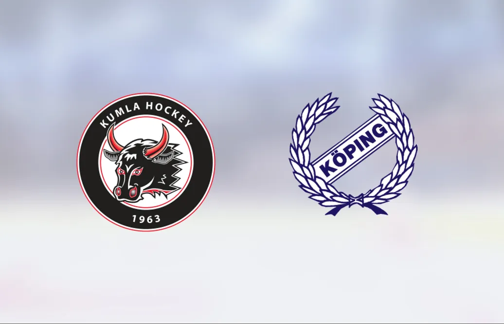 Seger för Kumla hemma mot Köping Hockey