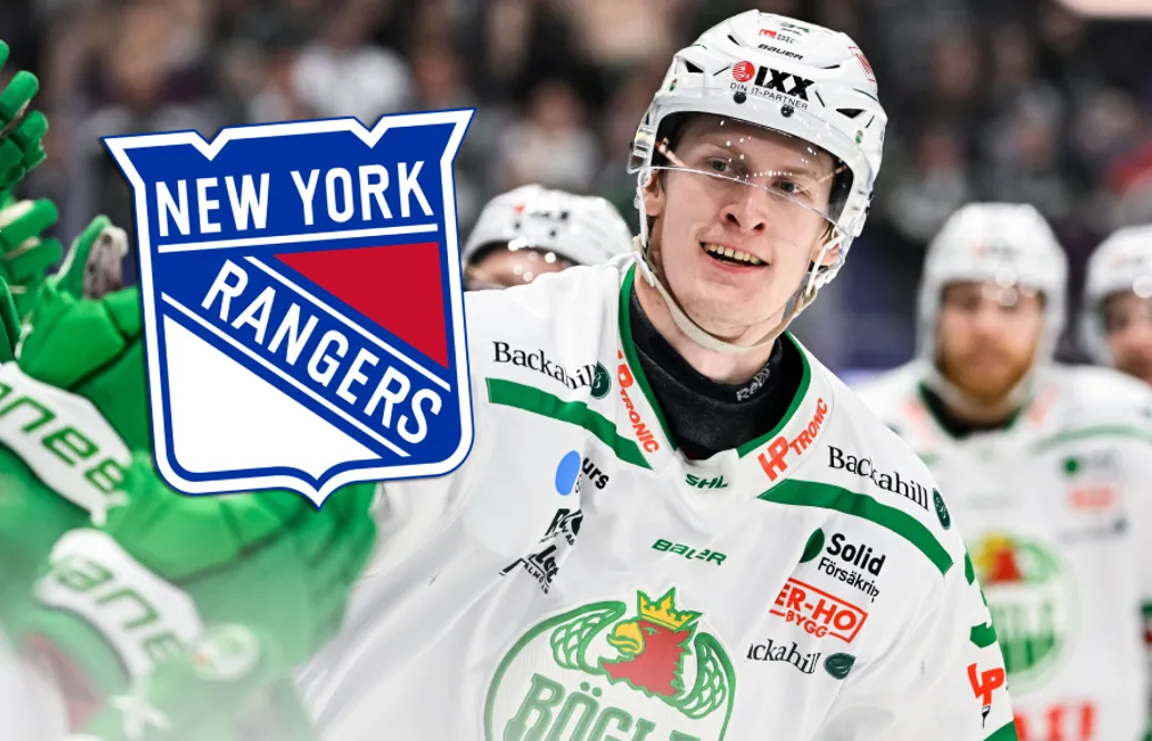 Adam Edström kallas upp av New York Rangers
