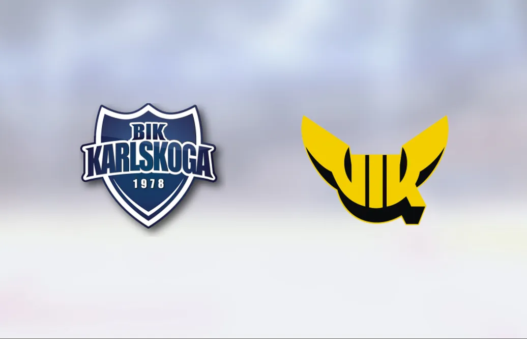 Seger för VIK Hockey i tidiga toppmatchen mot BIK Karlskoga