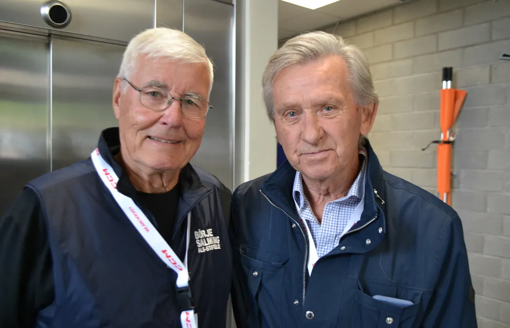 Stig Salming och Mats Åhlberg.