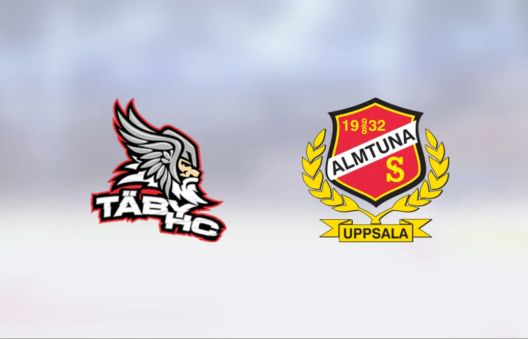 Två mål för Cedrik Johansson när Almtuna besegrade Täby