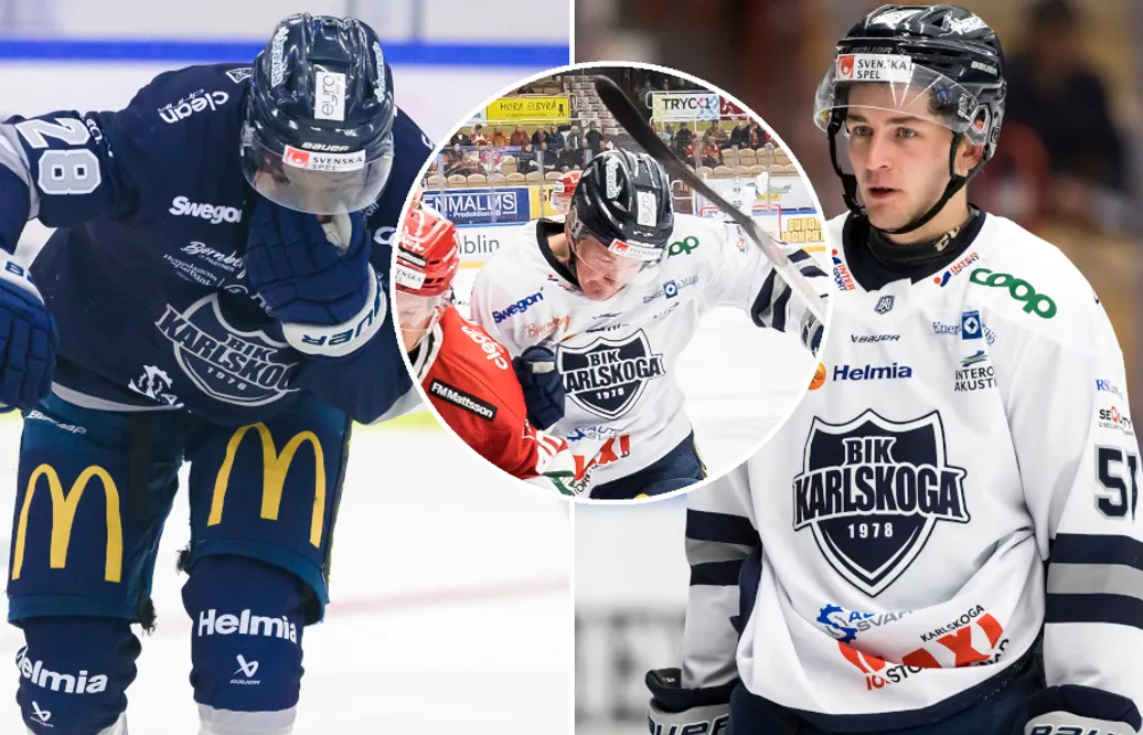 BIK Karlskoga lånar ut Måns Krämer, Leo Klavhed och Alexander Jarl Åhlin
