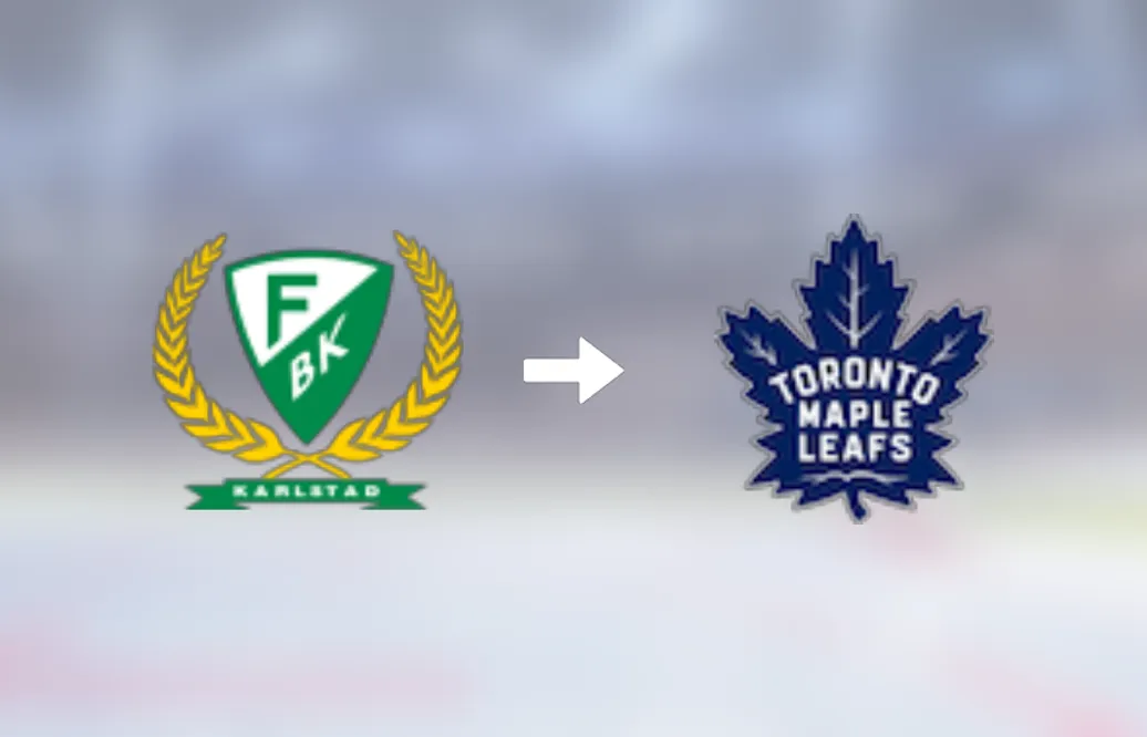 Toronto Maple Leafs värvar målvakten Dennis Hildeby från Färjestad BK