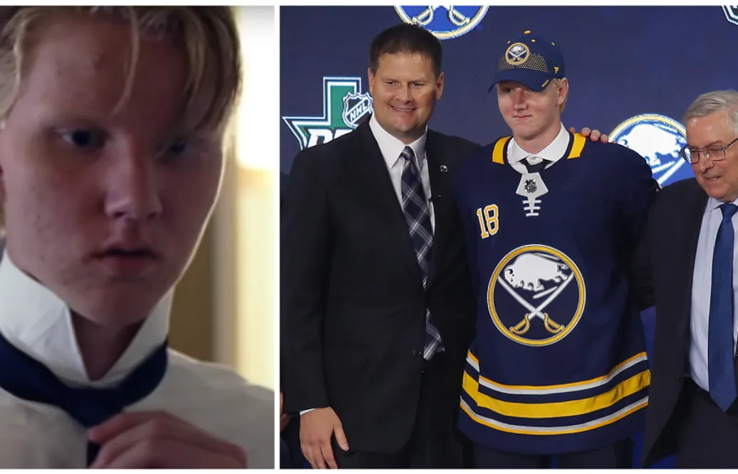 BAKOM KULISSERNA: Så gick det till när Rasmus Dahlin draftades