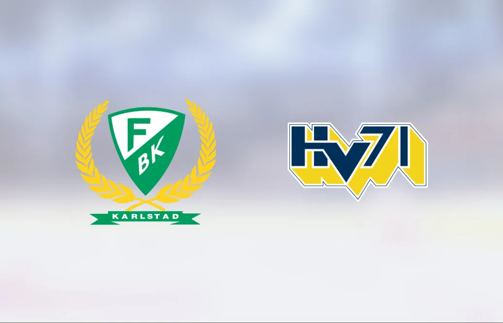 Seger för Färjestad på hemmaplan mot HV 71