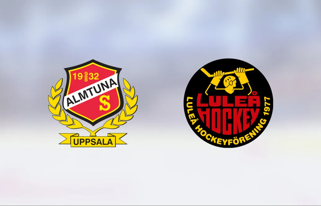 Luleå fortsätter skörda segrar borta – vann med 6-2 mot Almtuna