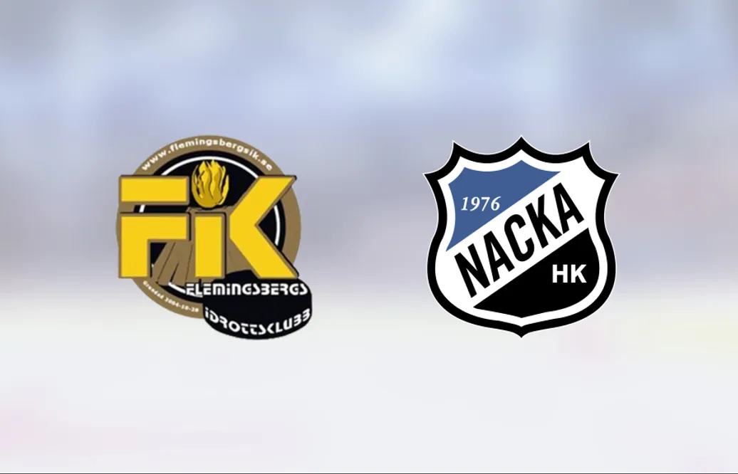 Äntligen seger för Flemingsberg mot Nacka