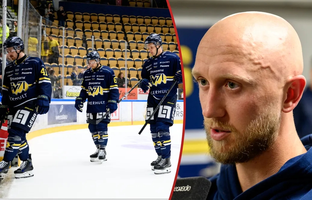 Olle Alsing och HV71 förlorar ännu en premiärmatch i SHL. 
