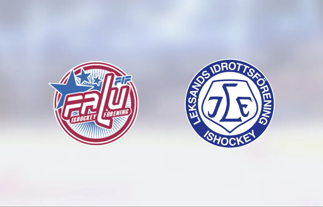 Leksand vann med 3-2 borta mot Falu IF
