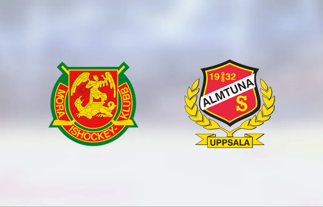 Tre poäng till Mora efter avgörande i slutperioden mot Almtuna