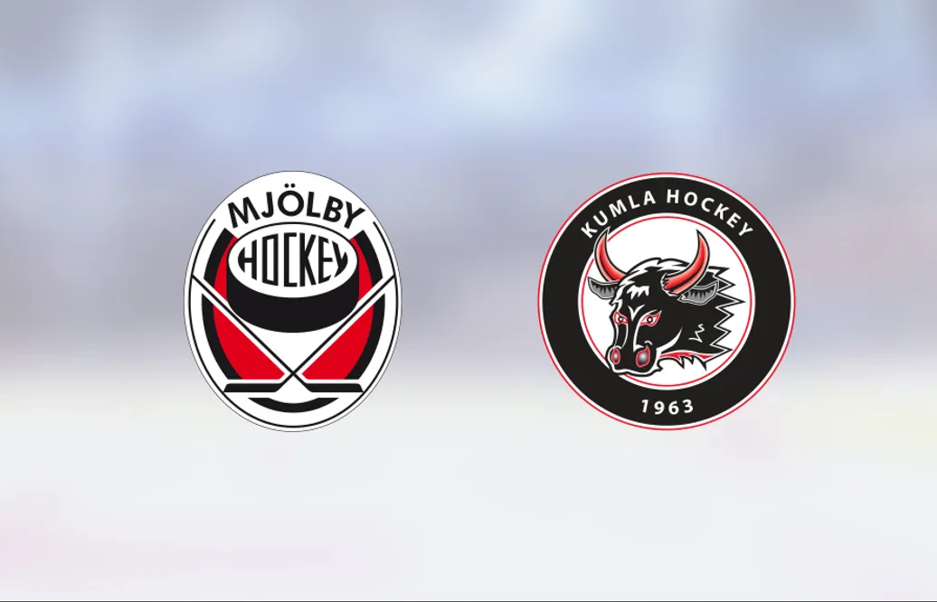Kumla vinnare mot Mjölby i HockeyEttan Kvalserie södra