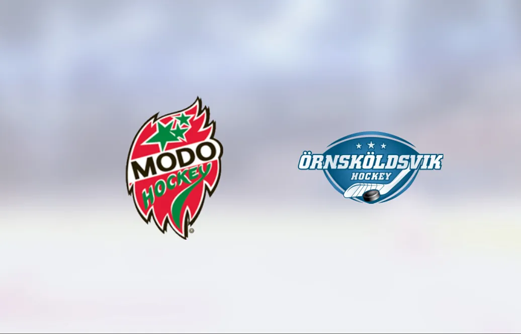 Målfest när Modo Hockey J18 krossade Örnsköldsvik i Hägglunds Arena