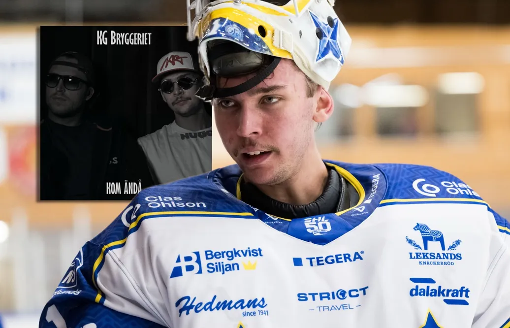 Marcus Gidlöf – målvakt och musiker: "Började när mamma satte på Metallica"