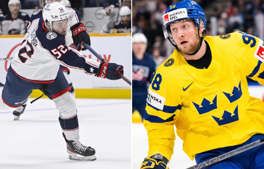 Emil Bemström och Alexander Nylander trejdade mot varandra