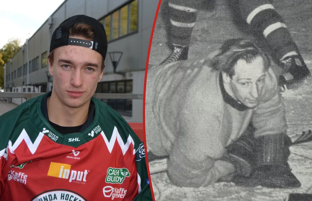Hampus Flodqvist går i gammelmorfar Thords fotspår.
Foto: Ronnie Rönnkvist/Arkiv