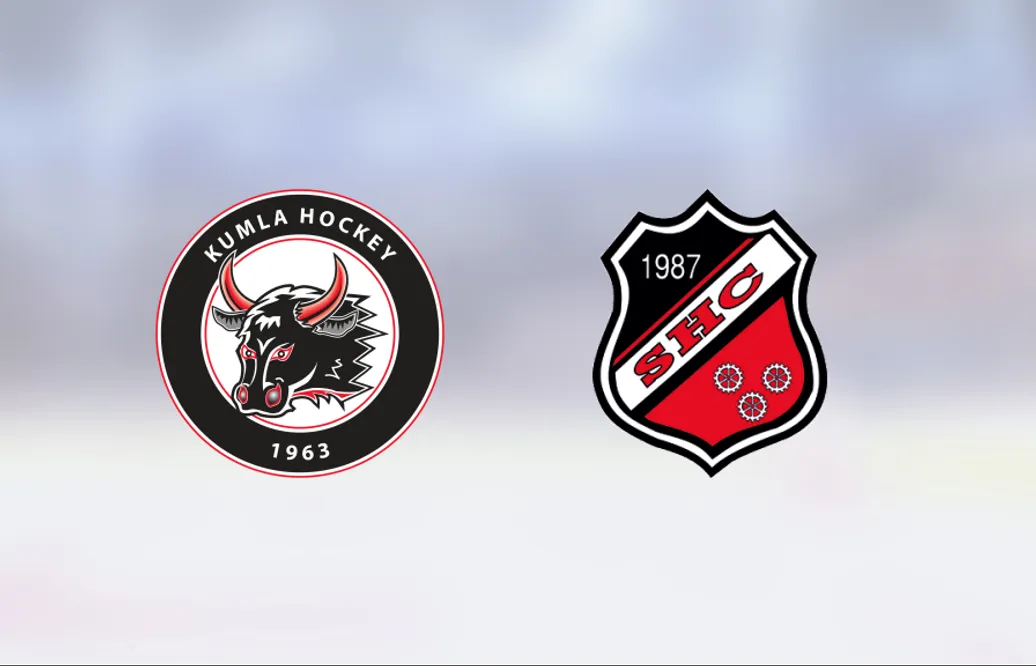Målfest för Kumla Hockey hemma mot Smedjebacken